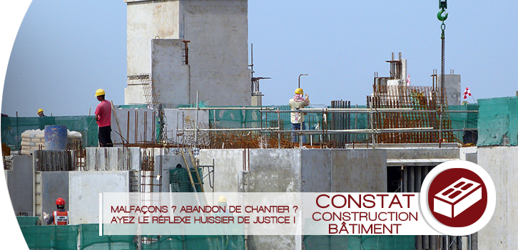 Les constats construction btiment